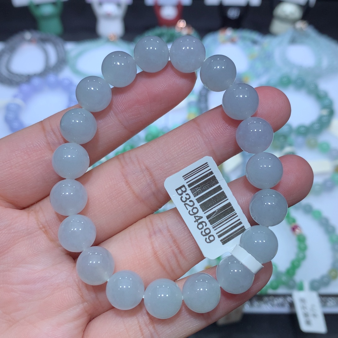 翡翠未镶嵌手串天然