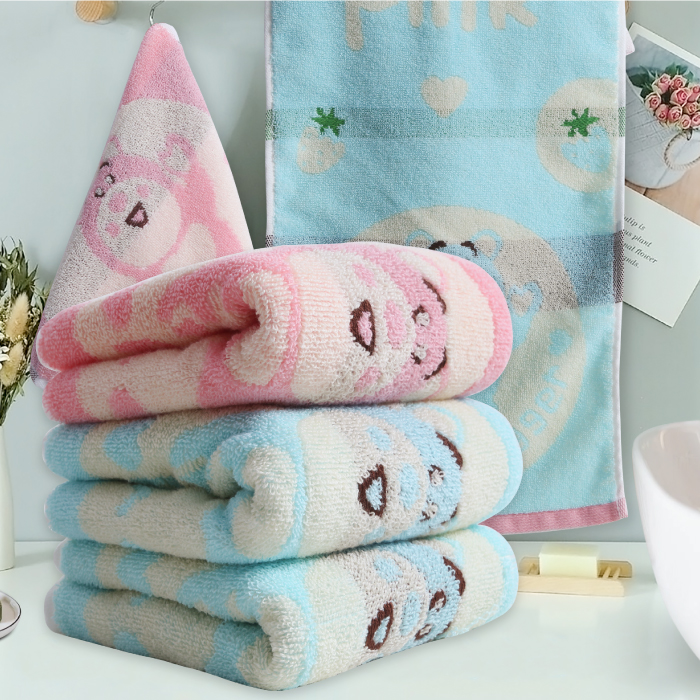 新疆长绒棉儿童毛巾50x25±2cm