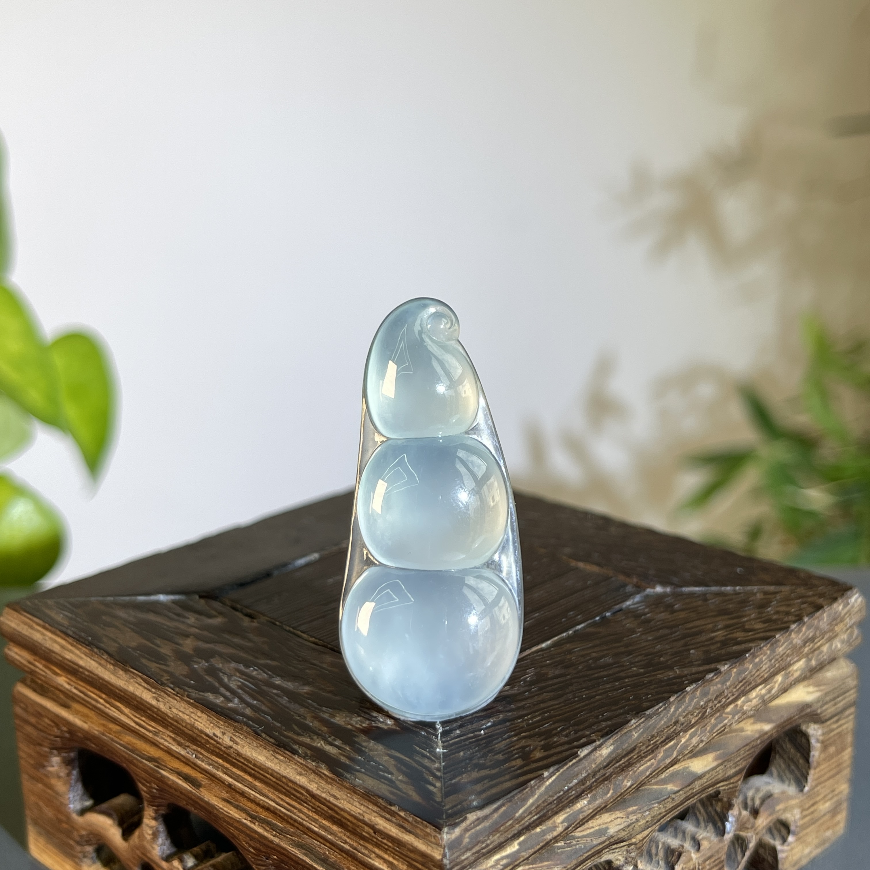 JXW15-284 天然缅甸A货翡翠 福豆