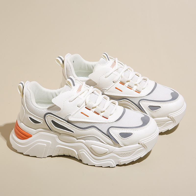 【正品】啄木鸟ins韩版老爹鞋女鞋潮学生增高运动鞋跑步休闲鞋 K805