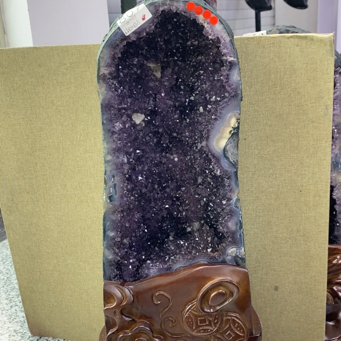 未镶嵌大型摆件（非配饰）水晶紫水晶807