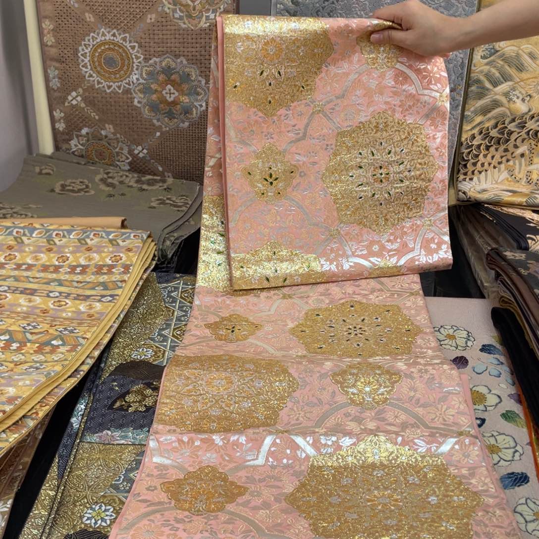 刺绣唐锦西阵织正绢面料