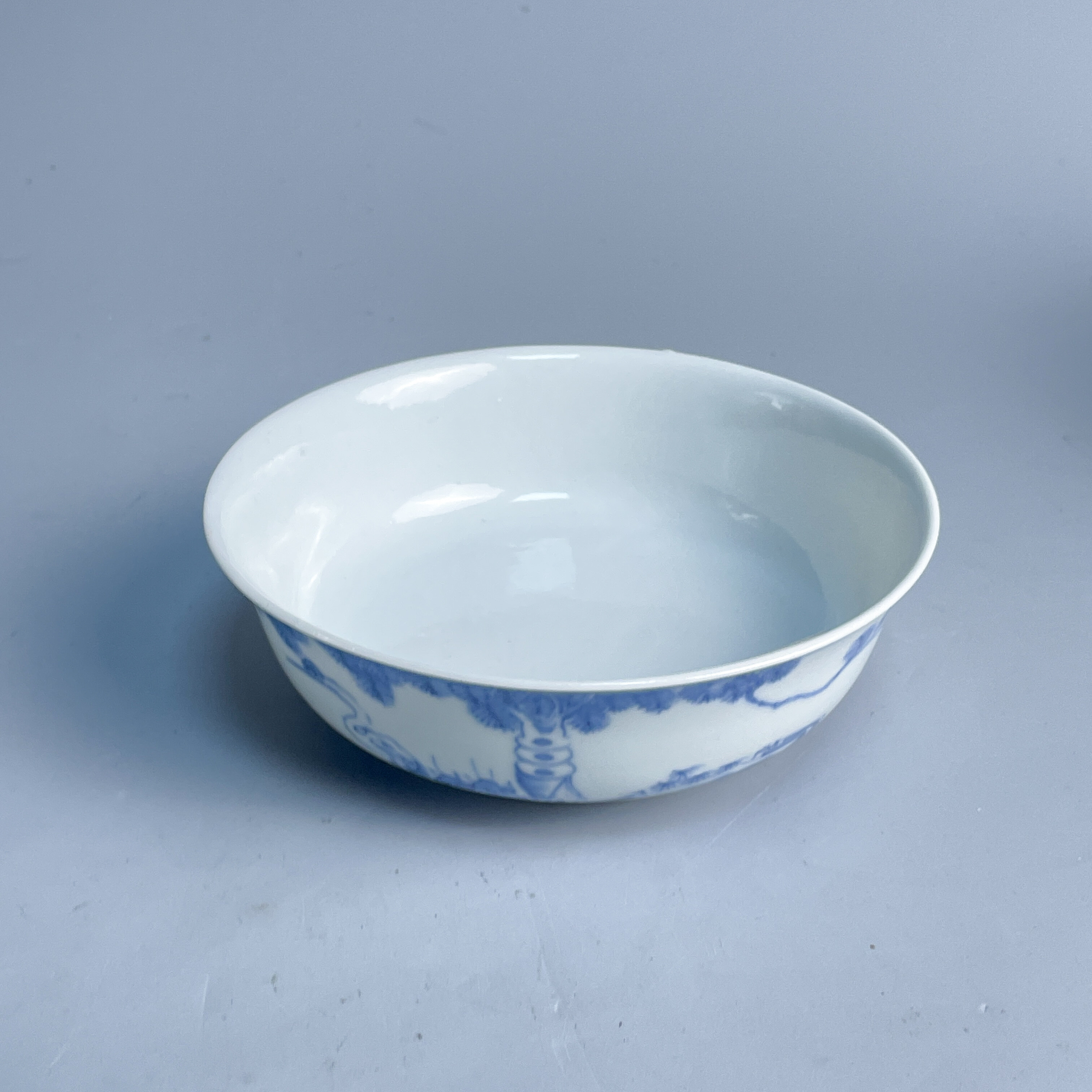 M25GO003D66 - 清光绪青花仙鹤纹碗