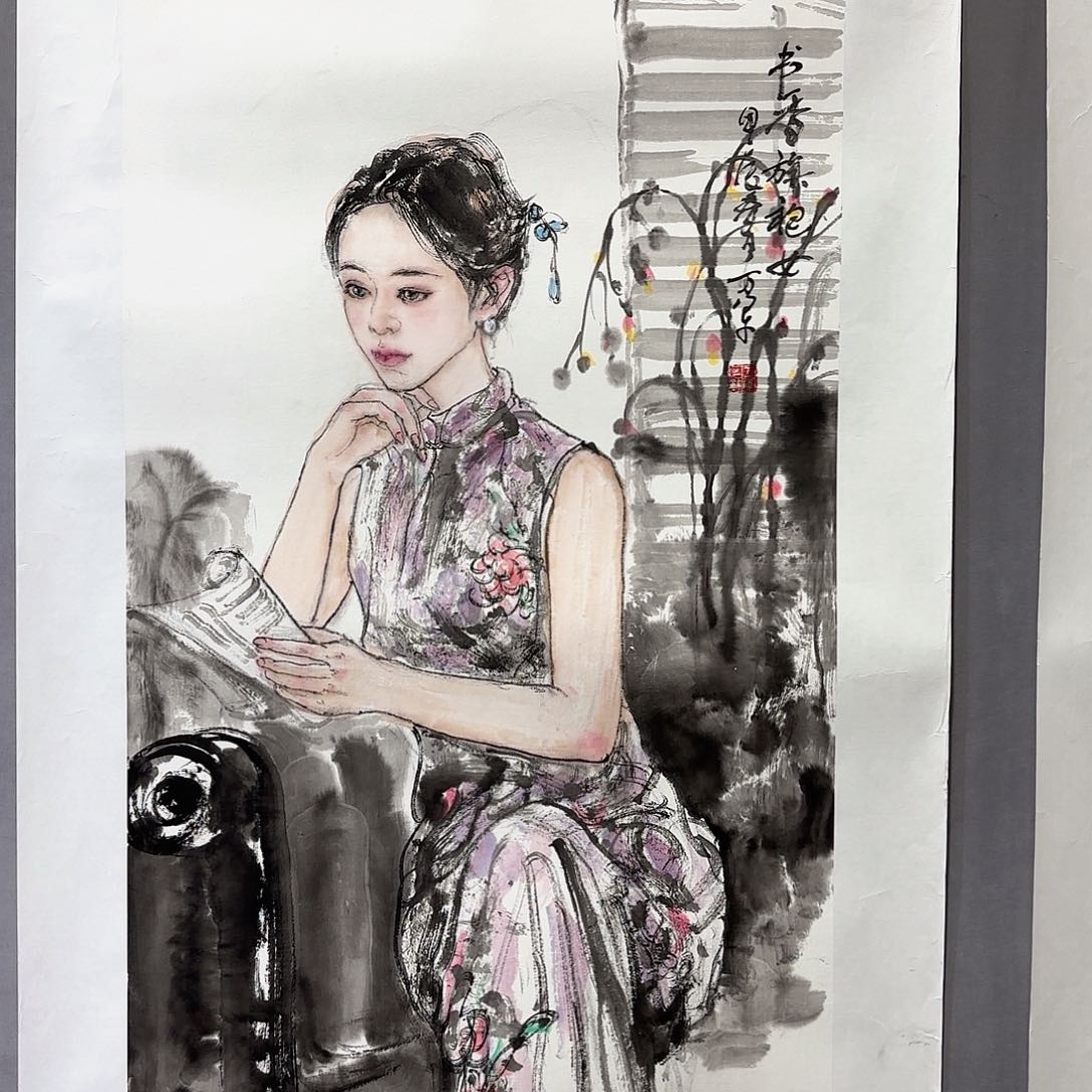 国画国画纯手绘作品请放心去藏