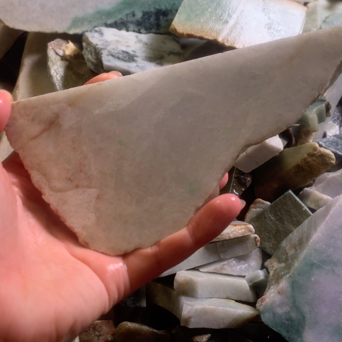 翡翠颈饰未镶嵌缅甸翡翠