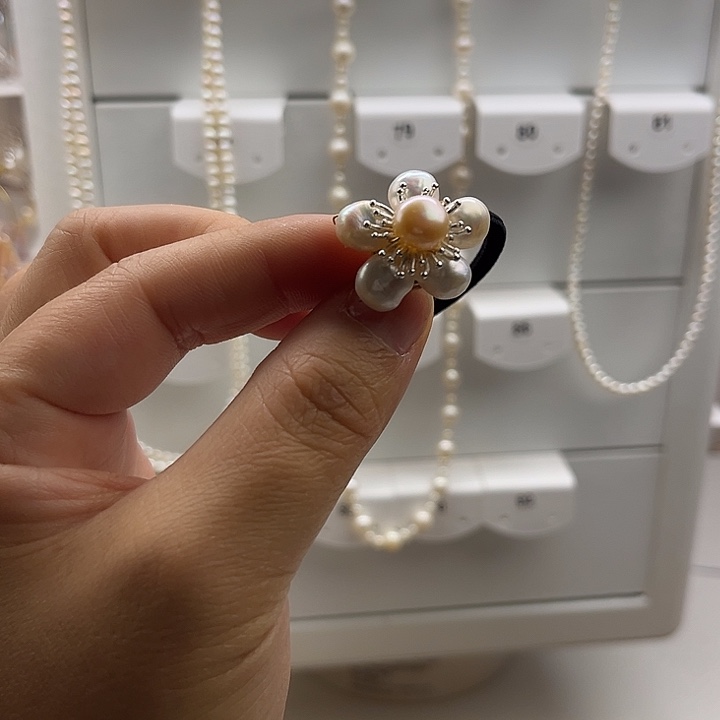 未镶嵌淡水珍珠发饰