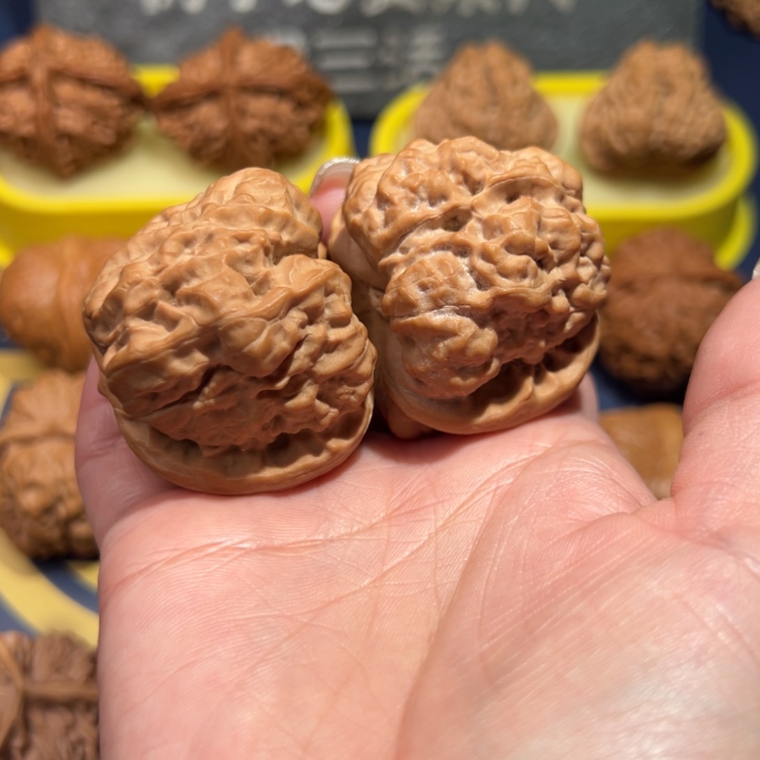 文玩核桃把件笙*?蛤蟆45.5