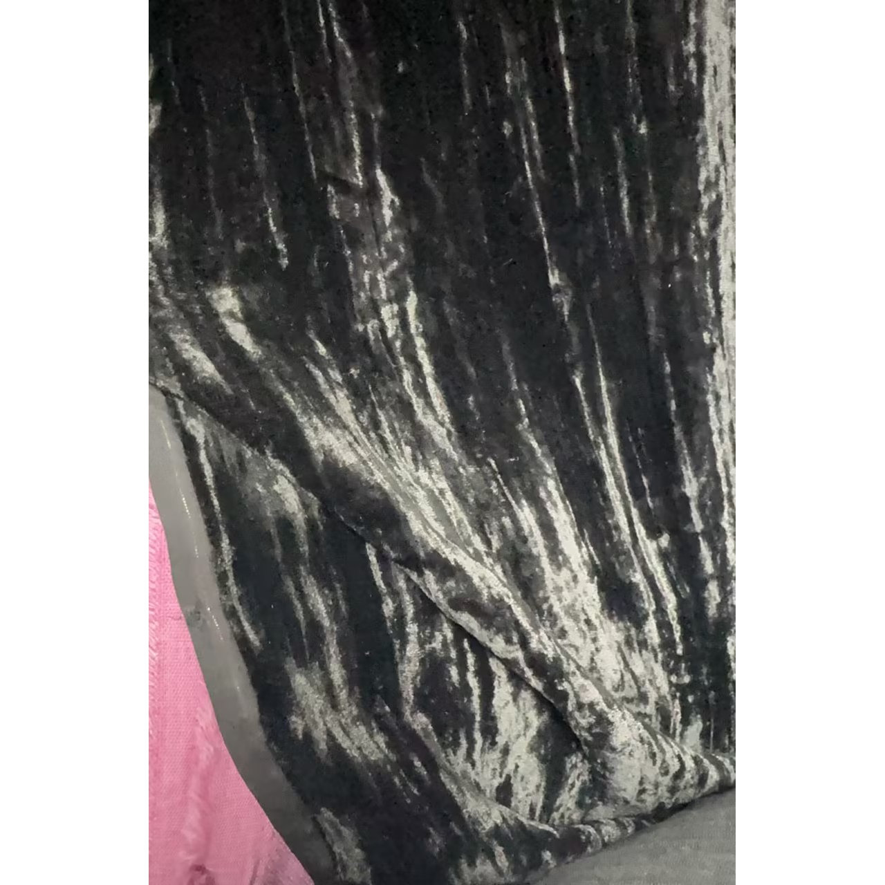 布边微瑕真丝底丝绒布料 外套衬衫连衣裙服装面料 幅宽108CM