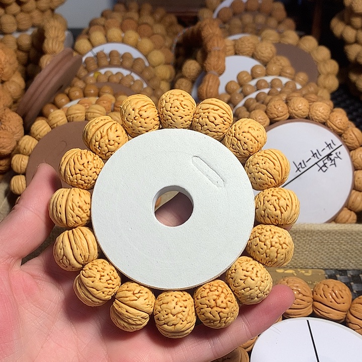 南***花手串桃核22#东北苹果圆