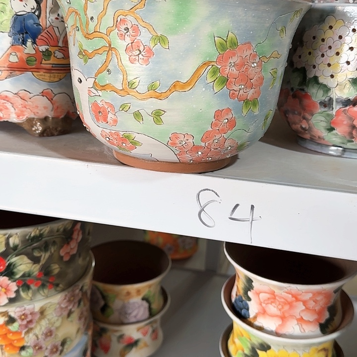 紫砂花盆文姐花盆