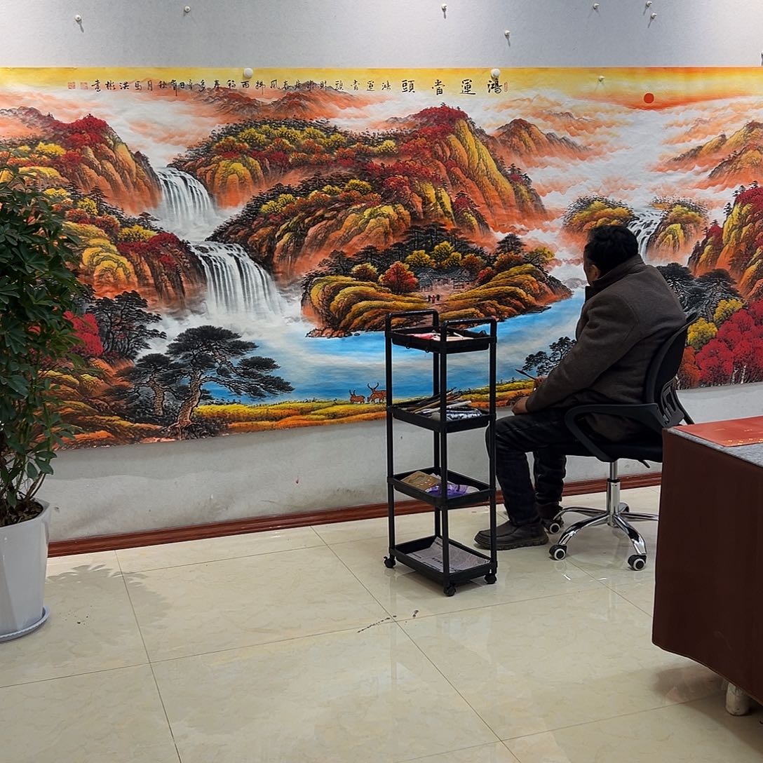 国画清风国画作品展览