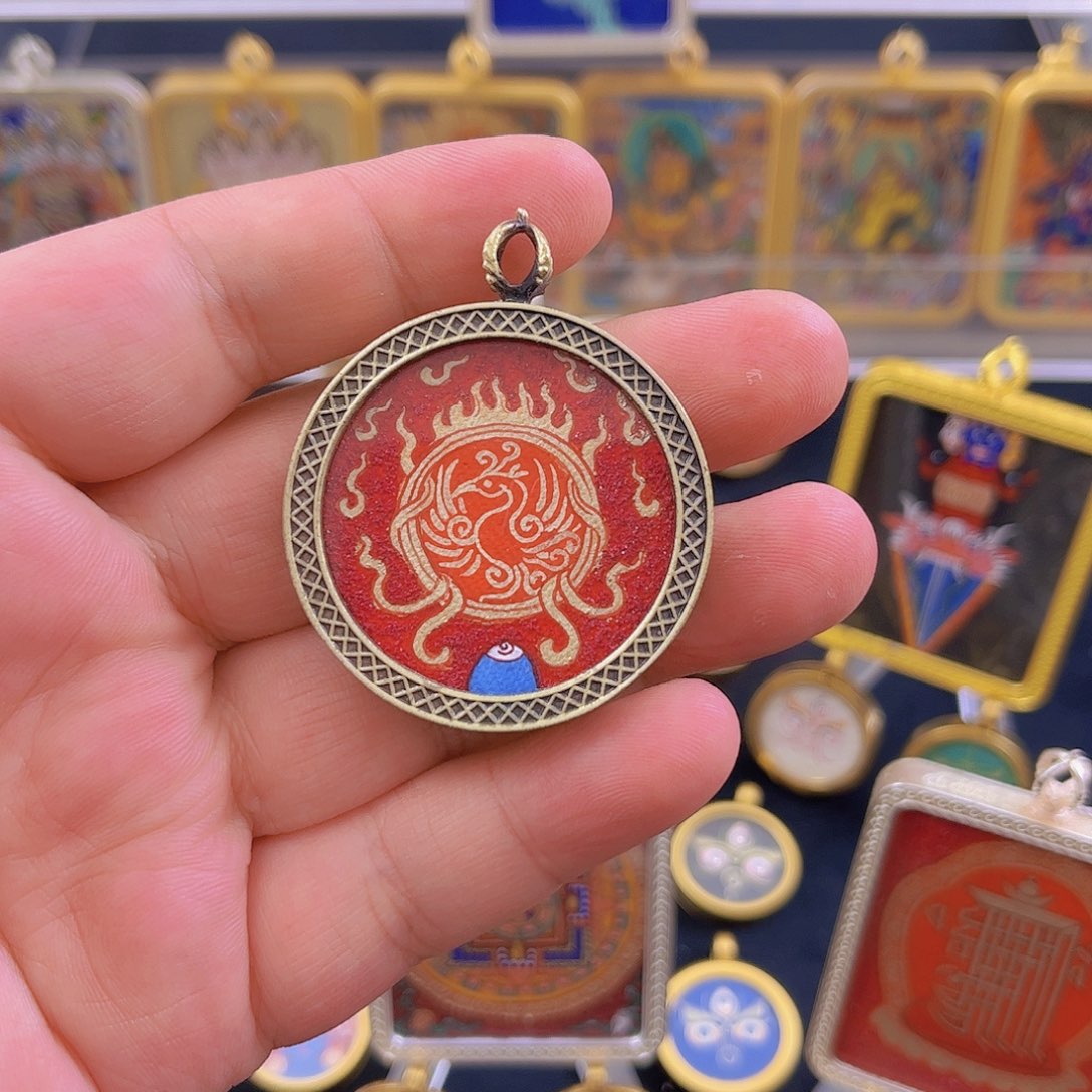 青海热贡纯手绘唐卡