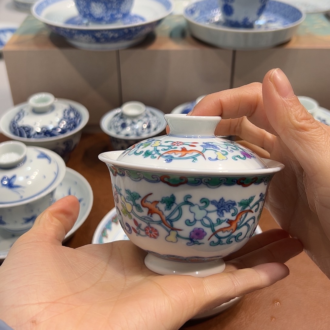 盖碗福禄万寿盖碗130毫升