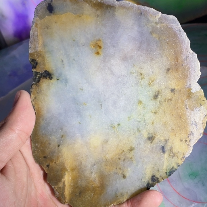 翡翠未镶嵌挂件片料