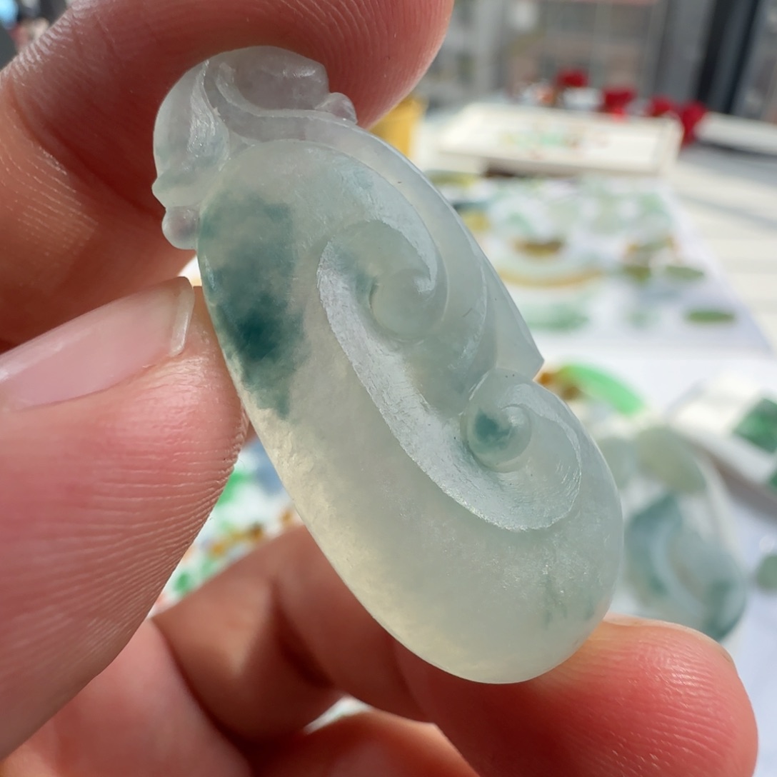 定制翡翠未镶嵌定制翡翠毛货不退不换