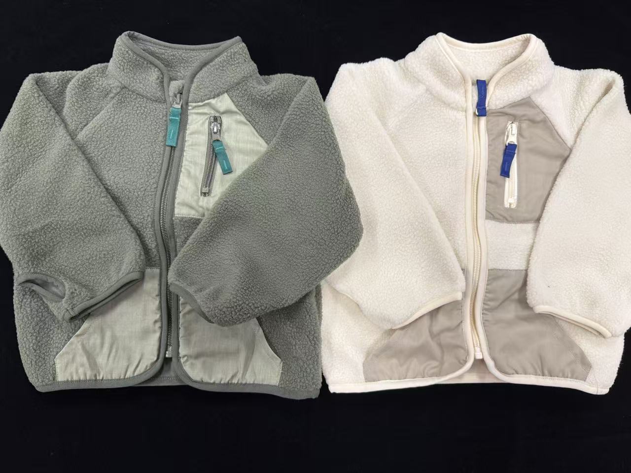 丹麦Name家摇粒绒长袖外套