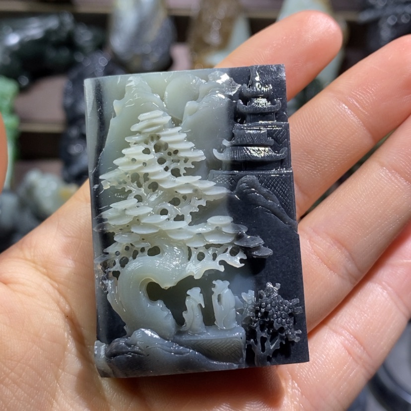 【闪购商品】和田玉未镶嵌挂件定制