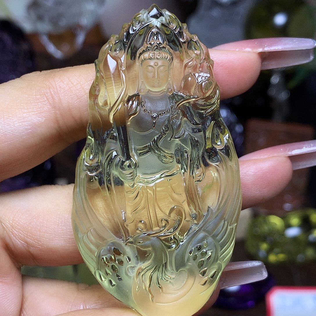 亿***༄颈饰未镶嵌水晶天然