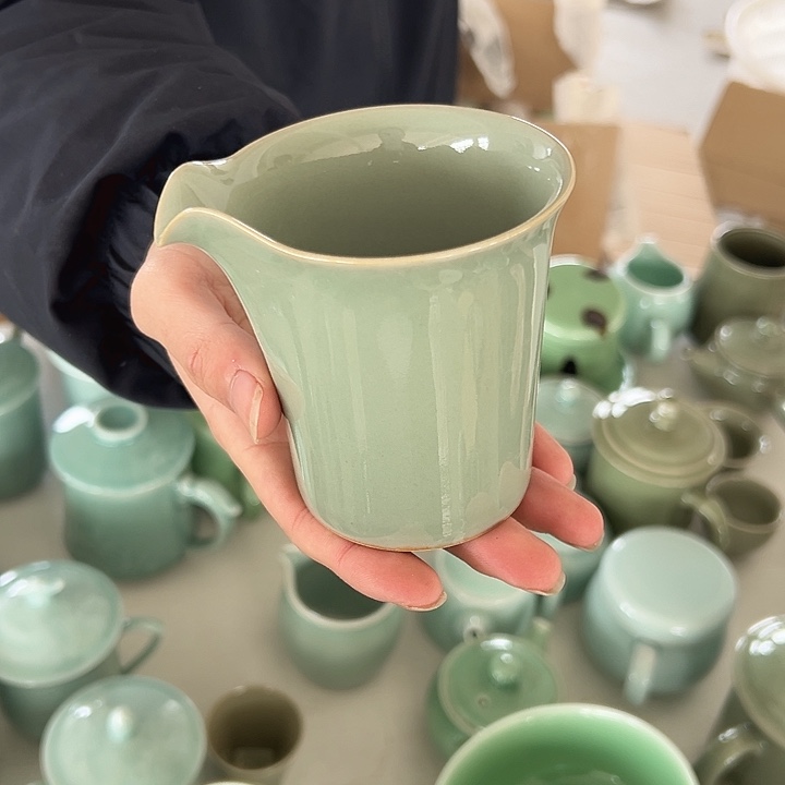 小米茶器龙泉青瓷