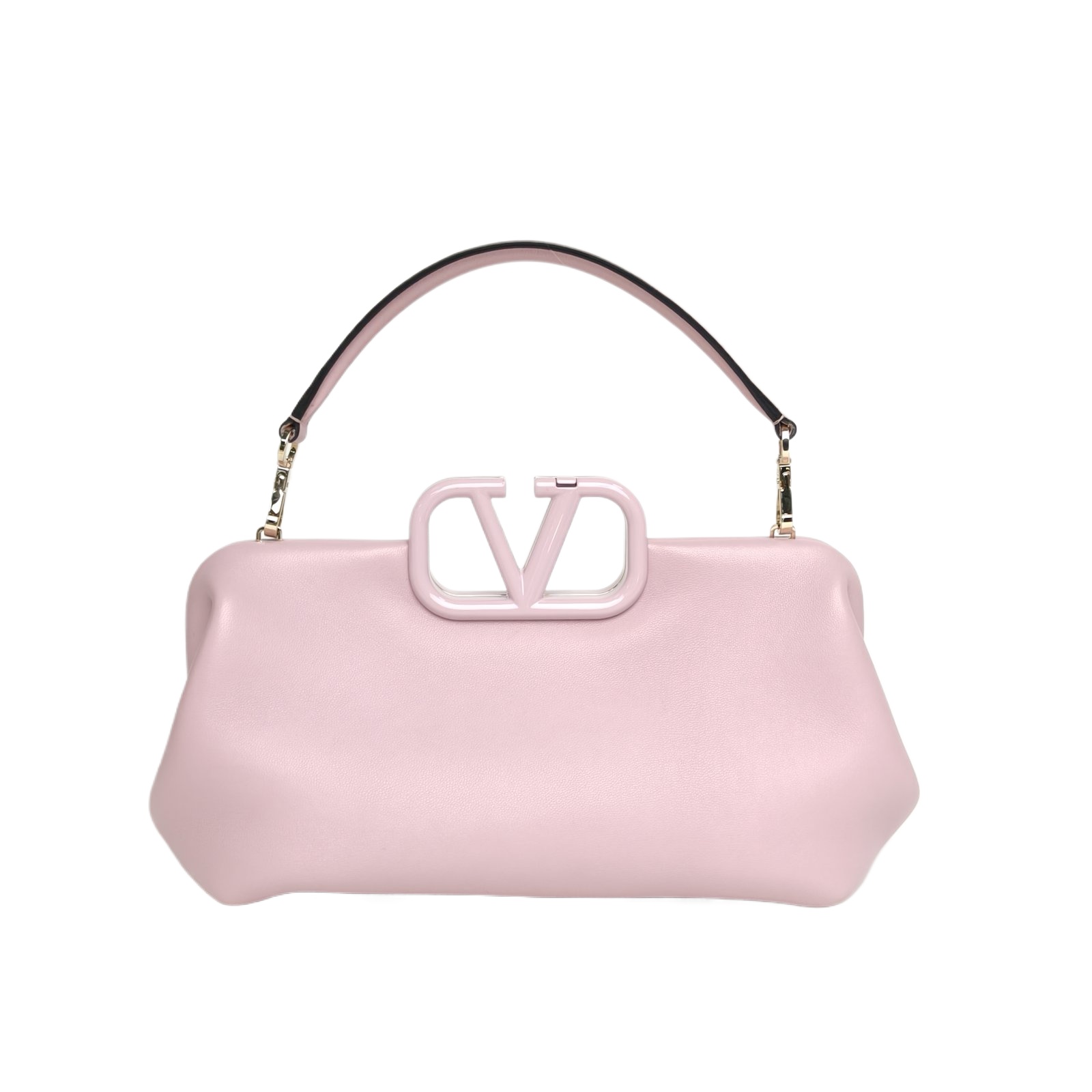 未使用 Valentino/华伦天奴 汤/P255232012/粉色 手提单肩包