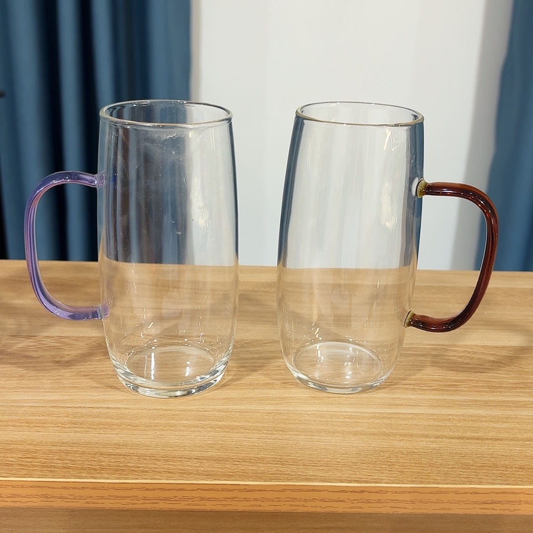 靑***˙紫色绿茶杯+琥珀绿茶杯各一只