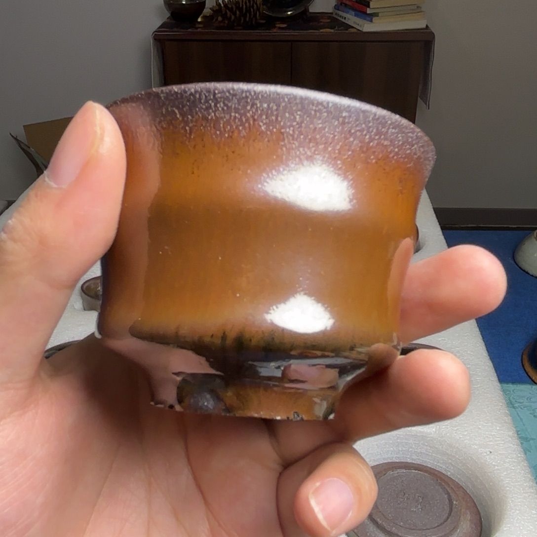 茶盏所有人微瑕建盏主人杯