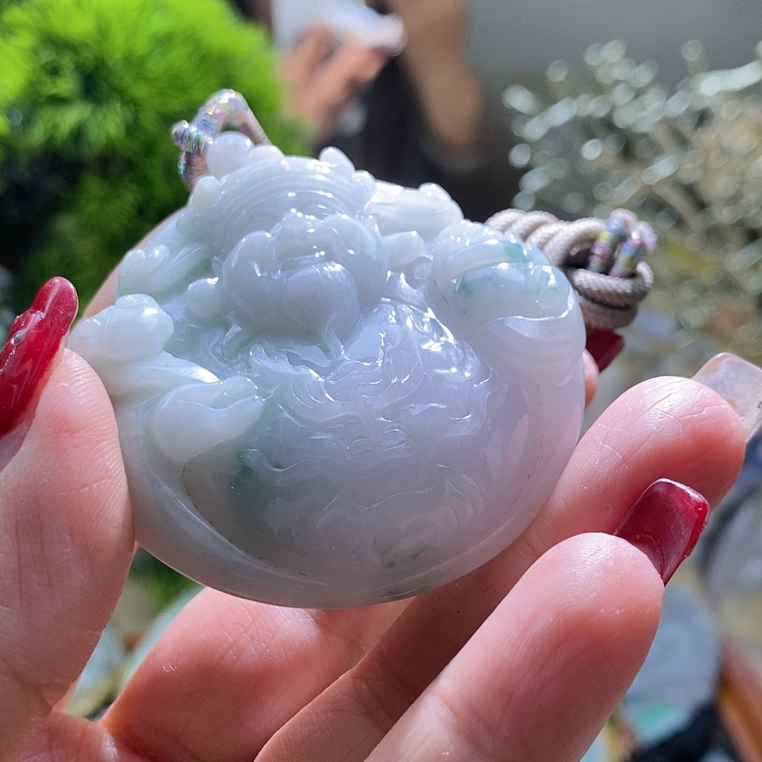 【闪购商品】翡翠颈饰未镶嵌财神