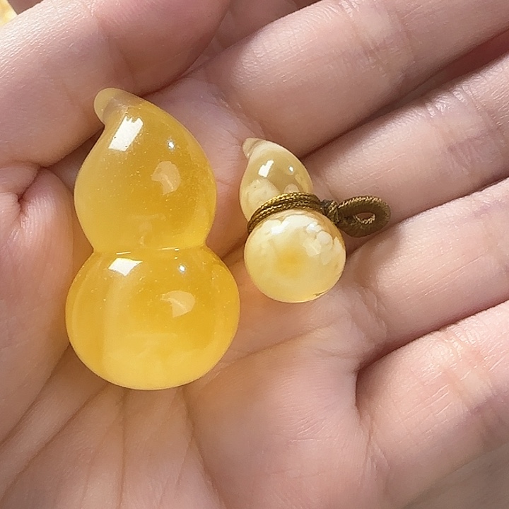 琥珀裸石未镶嵌C****曦葫芦