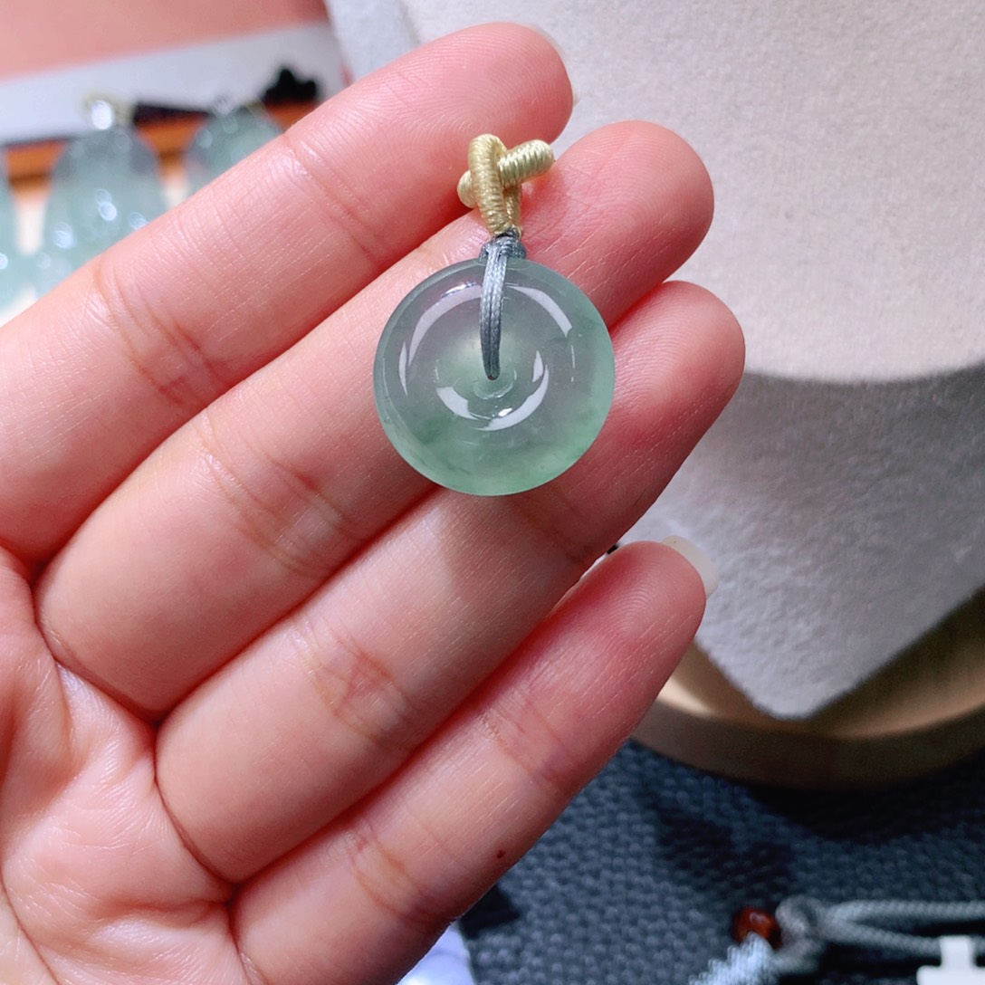 颈饰未镶嵌翡翠扣子19.3*5.5