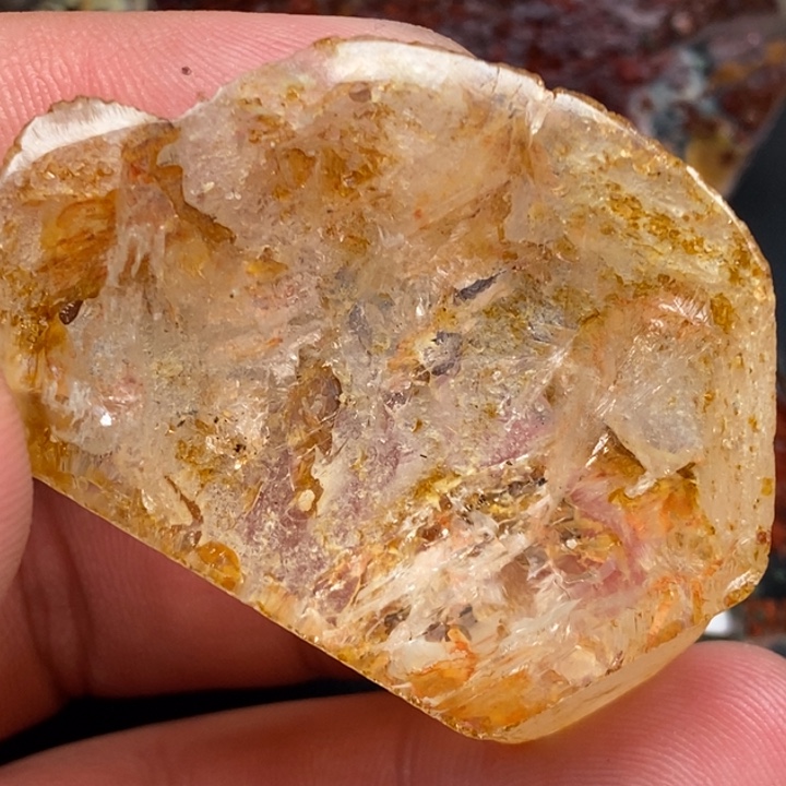 天***福未镶嵌水晶颈饰天然