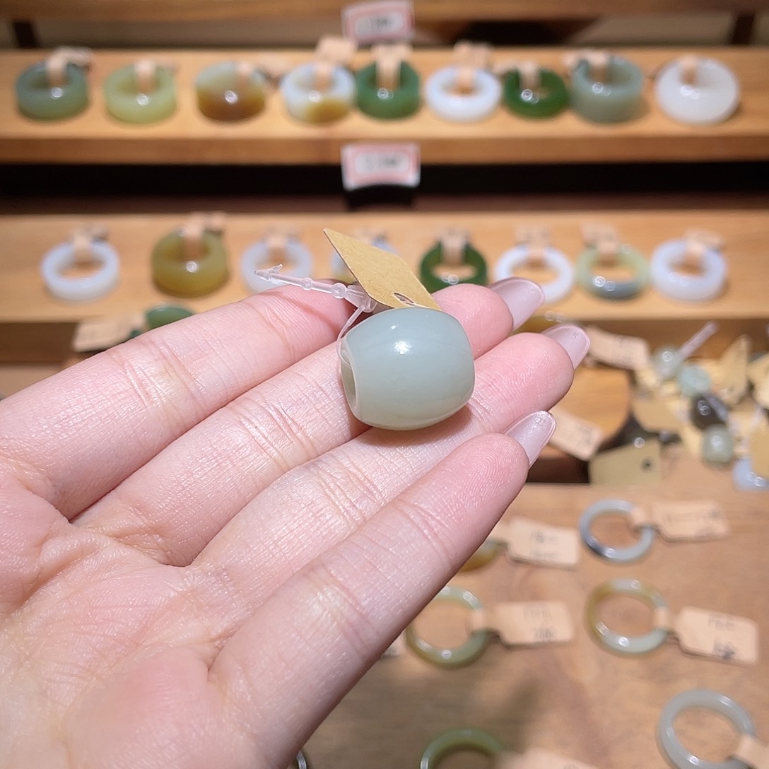 和田玉未镶嵌戒指441