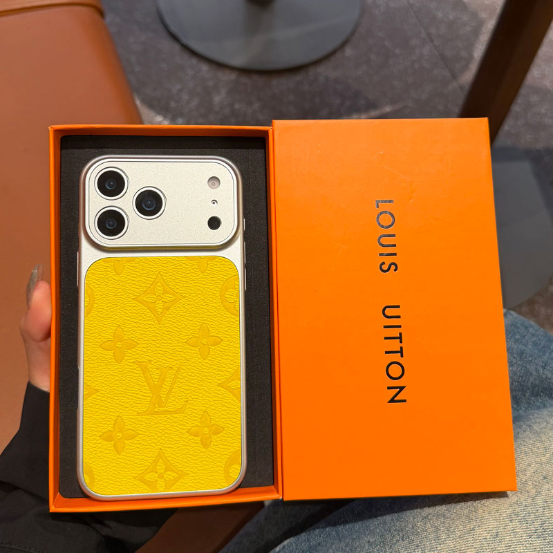 潮牌老花适用秒变17手机壳iPhone16promax全包15pro小众14防摔套