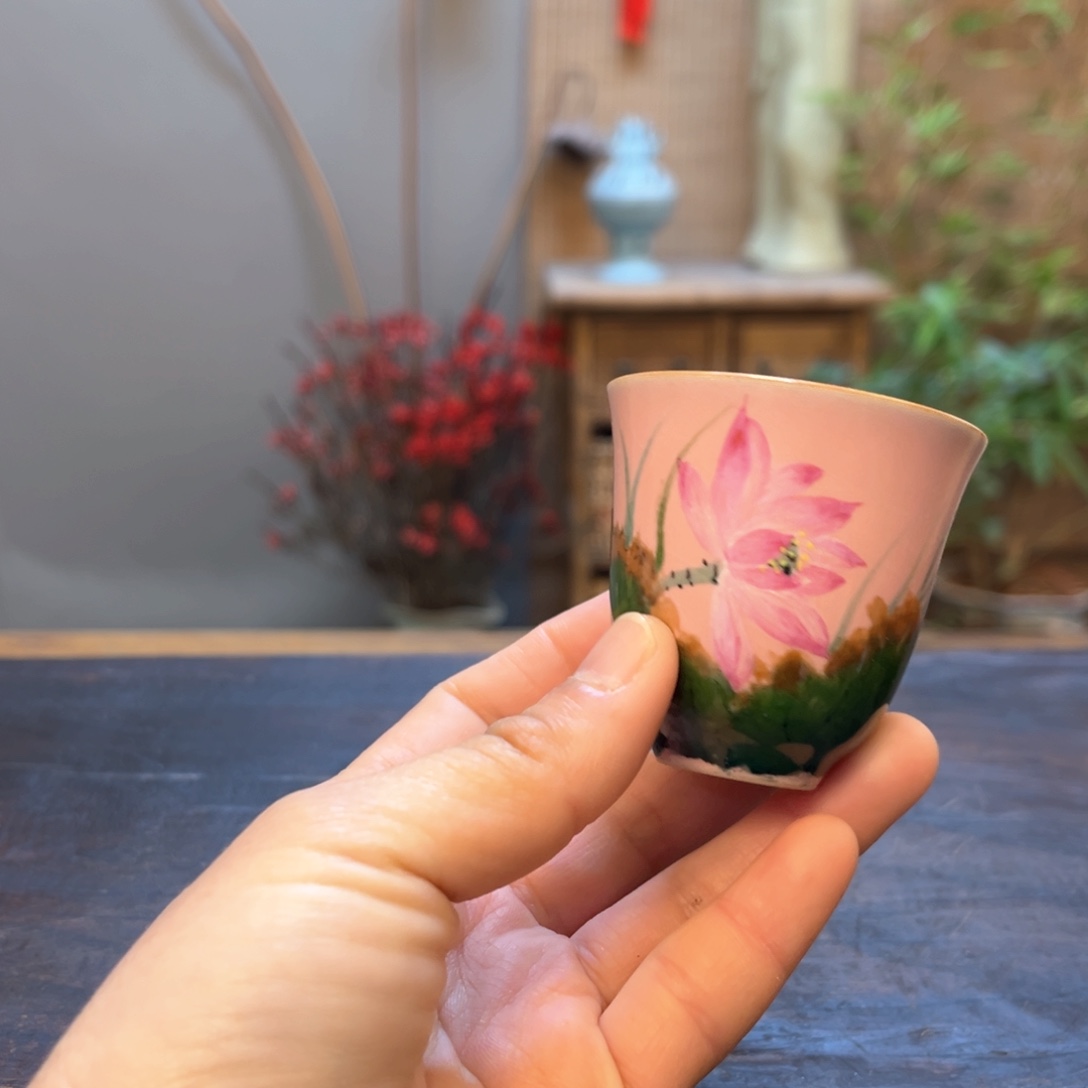 杯景德镇陶瓷手绘瓷器