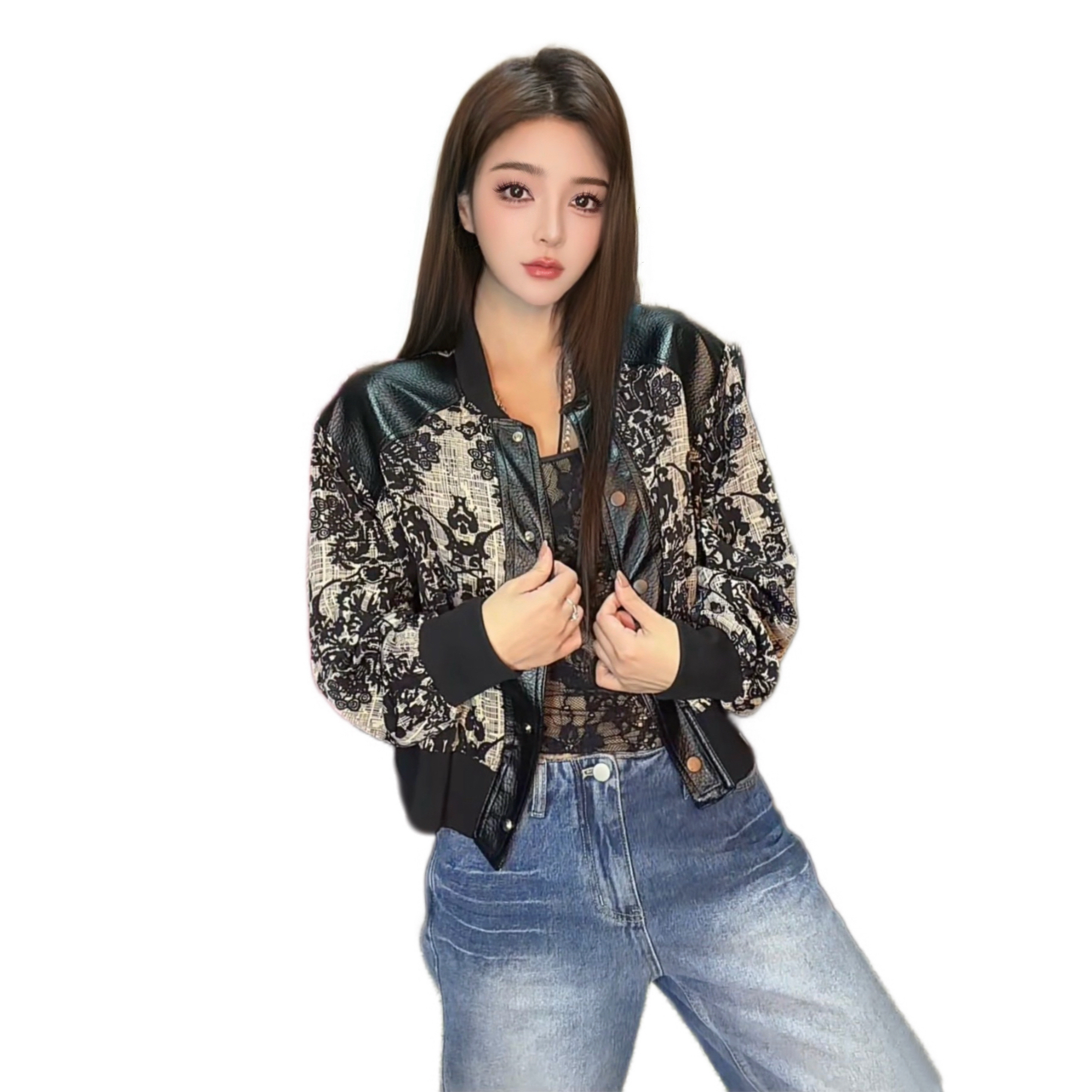 春季上新轻奢女装外套-223336-03