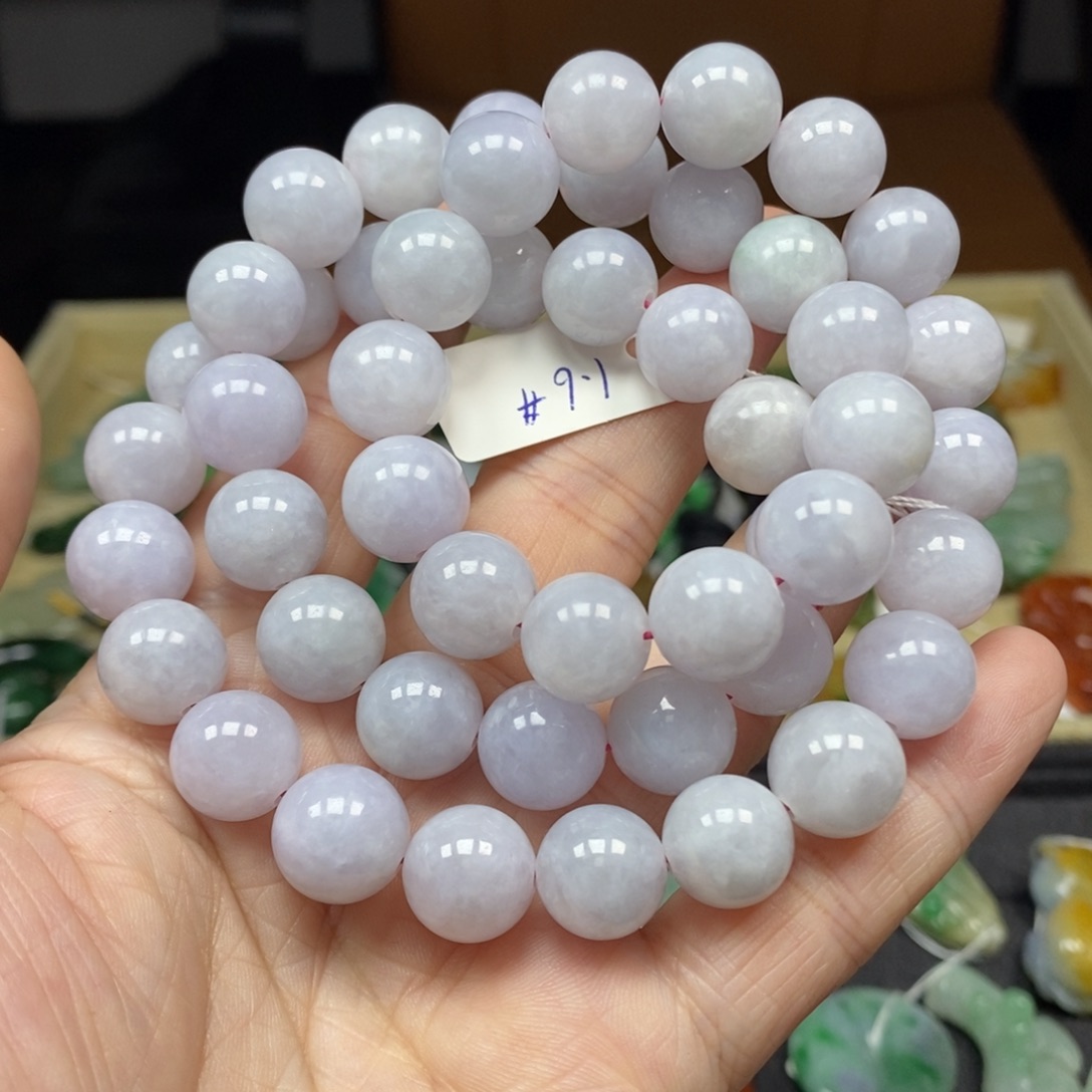 翡翠颈饰未镶嵌珠链44号