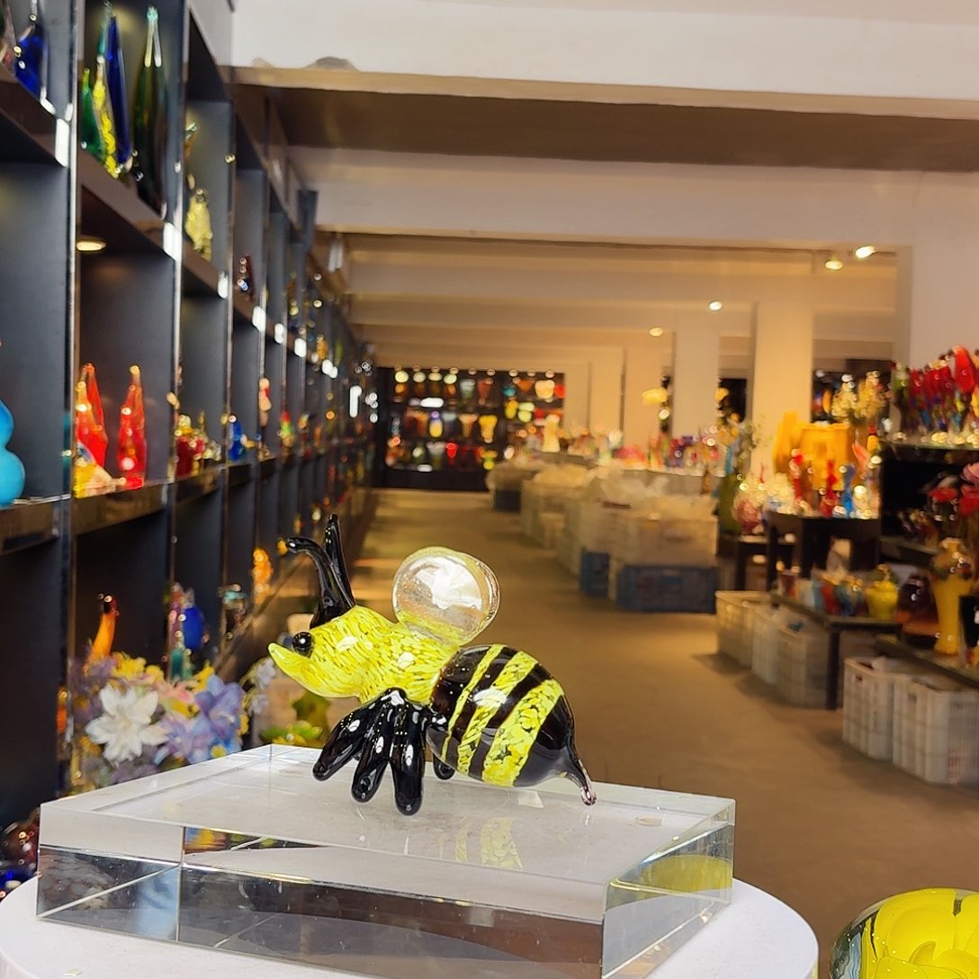 摆件琉璃岛上有个叫小白