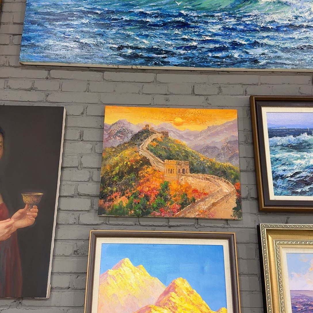 原创手绘作品油画123456