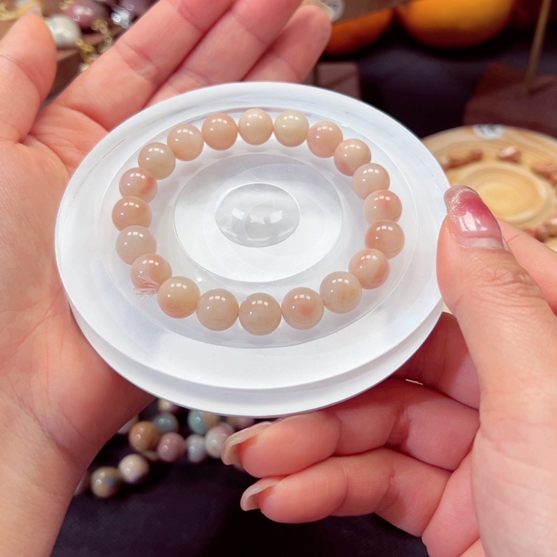 石英质玉手链未镶嵌荷****11