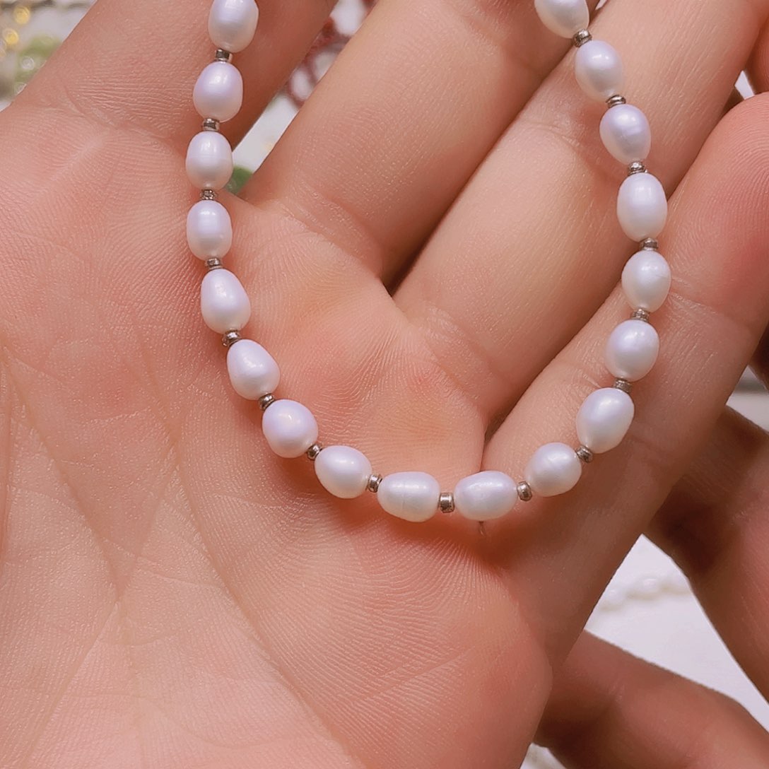 淡水珍珠手绳未镶嵌多样性发一件