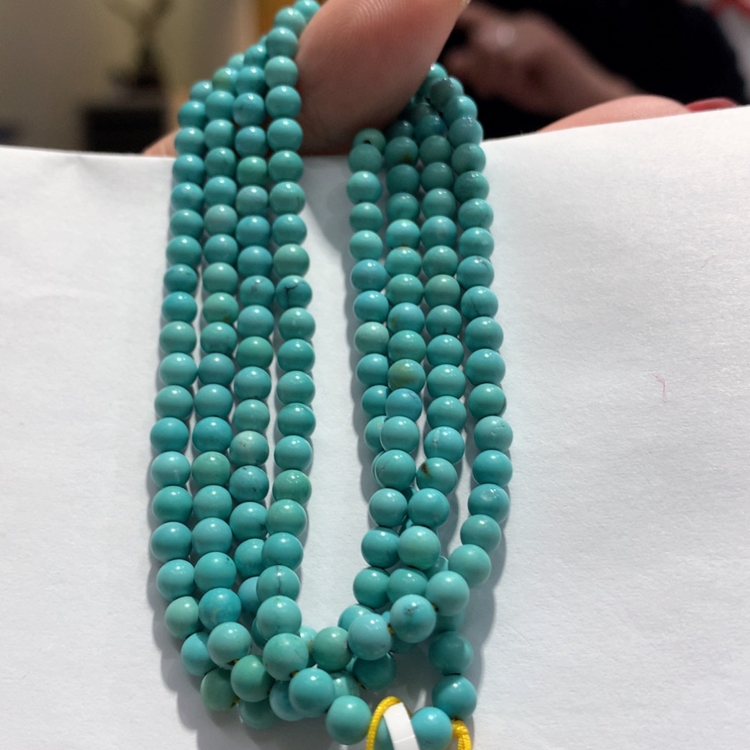 绿松石长链未镶嵌