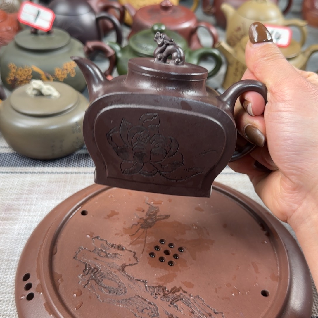 紫砂茶壶伙**山紫砂紫砂茶具