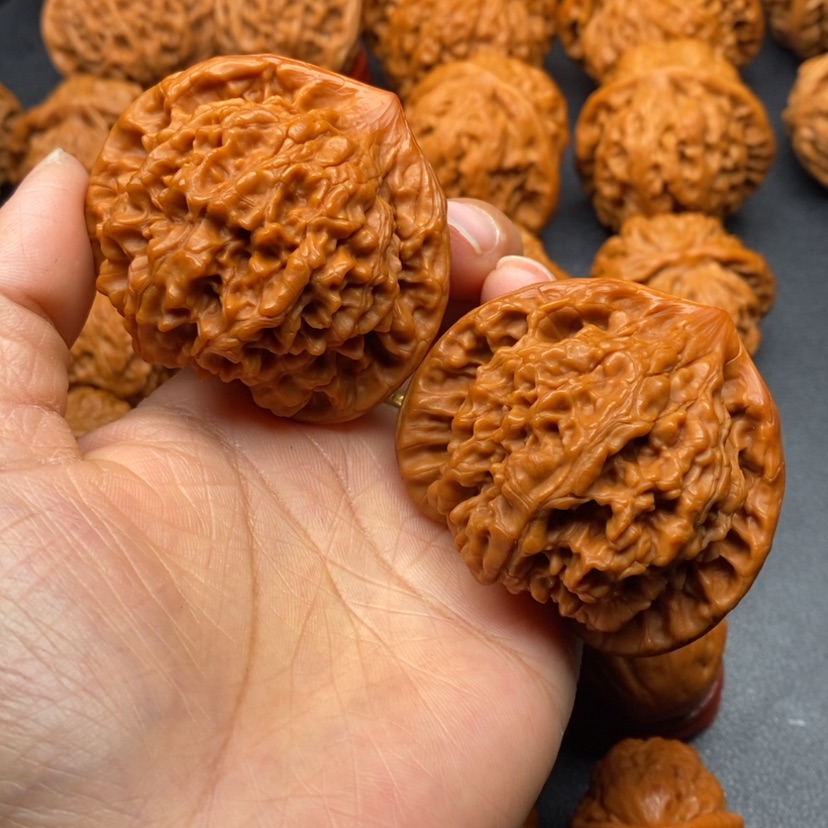 【闪购商品】文玩核桃把件53官帽