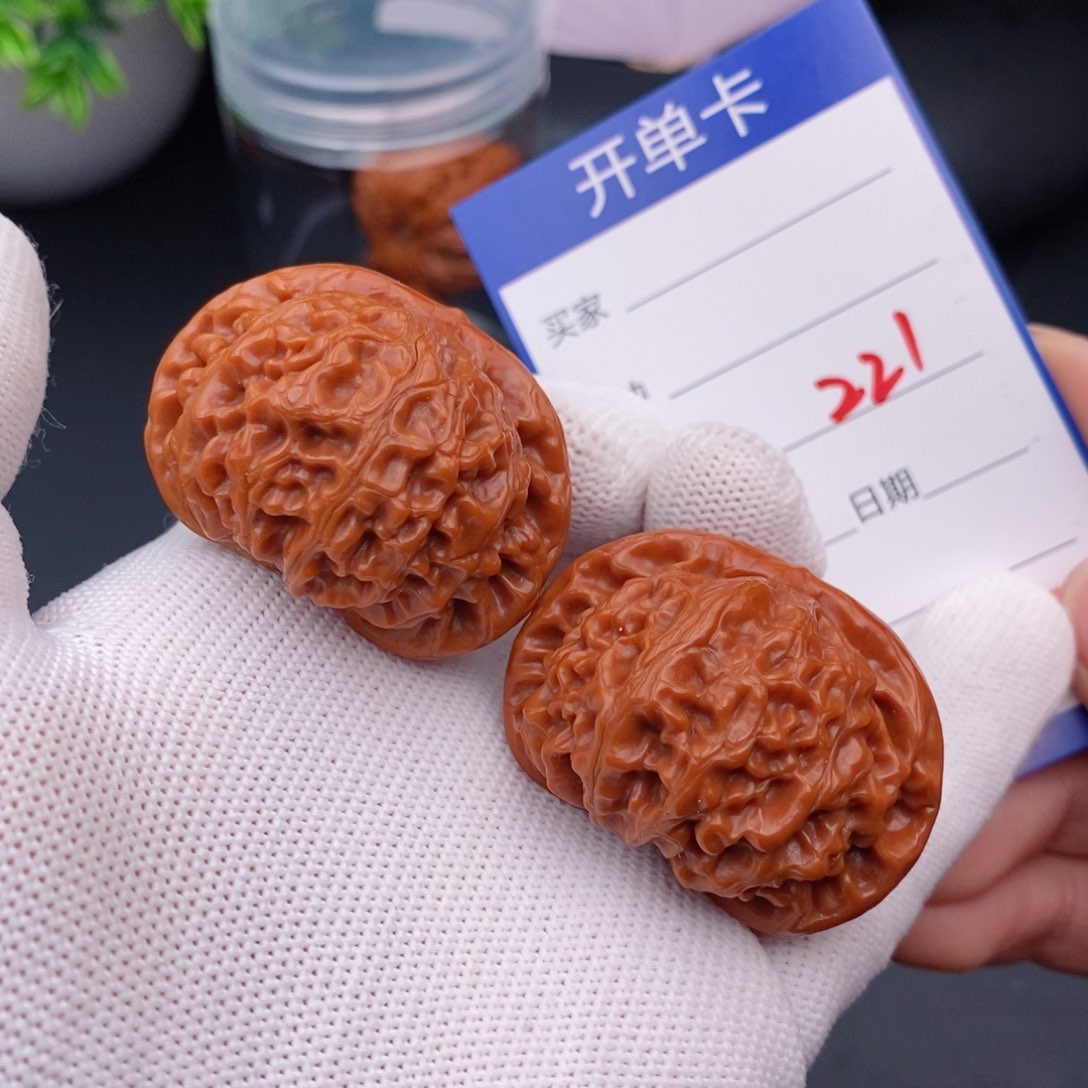 文玩核桃把件42宫灯221