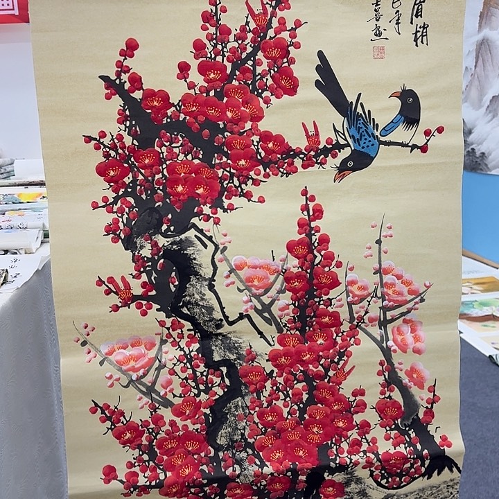 国画手绘国画作品