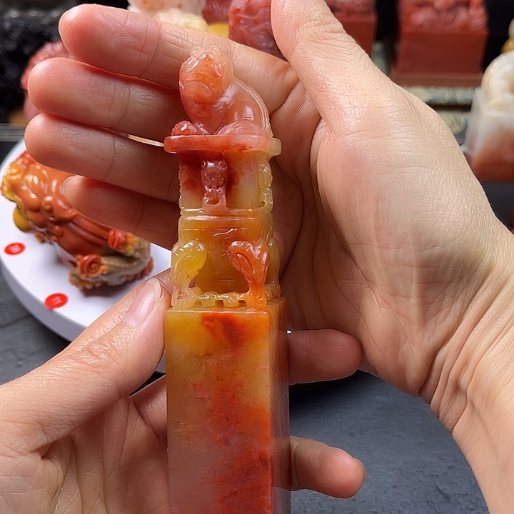 寿山石精品印章印章