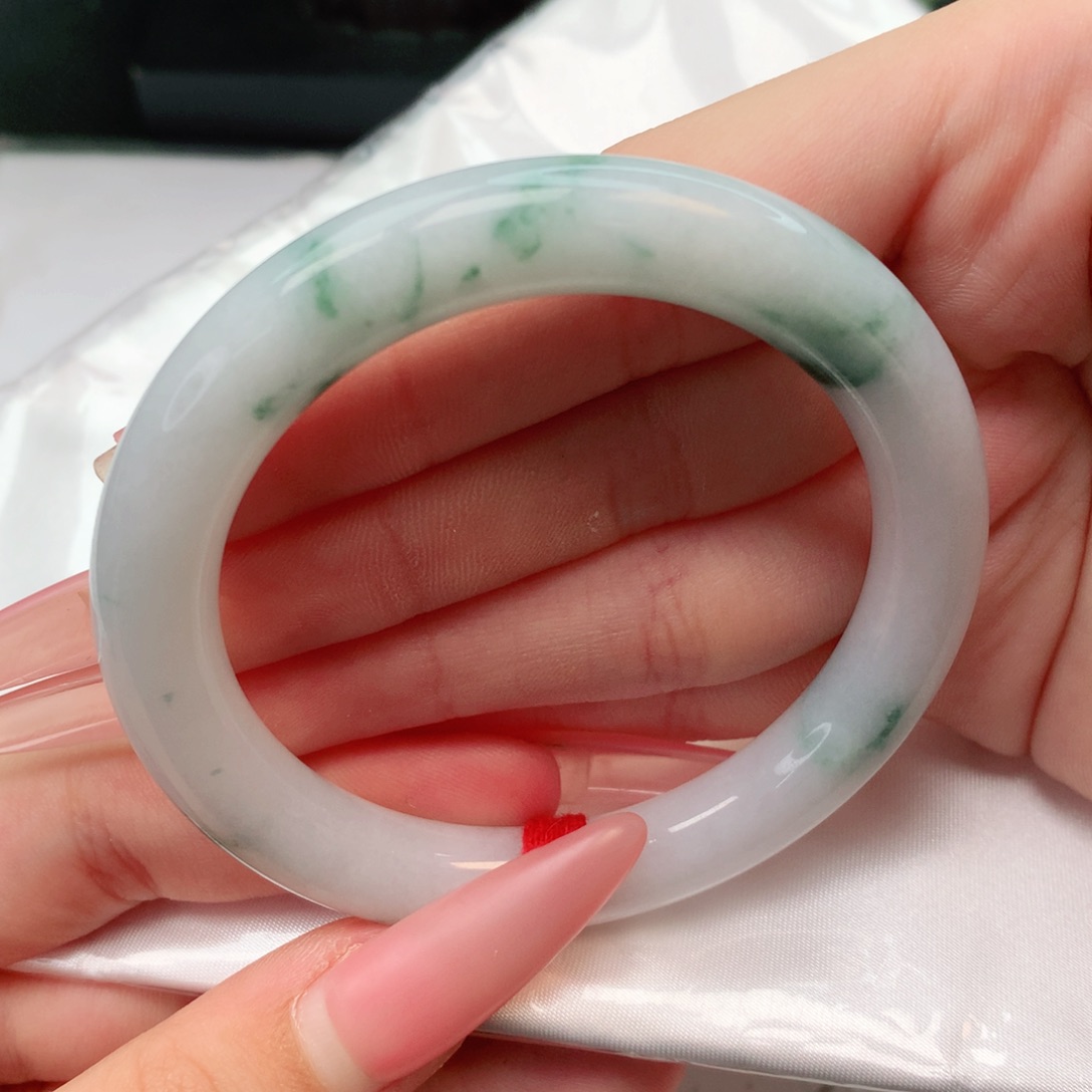 未镶嵌手镯翡翠圆条53