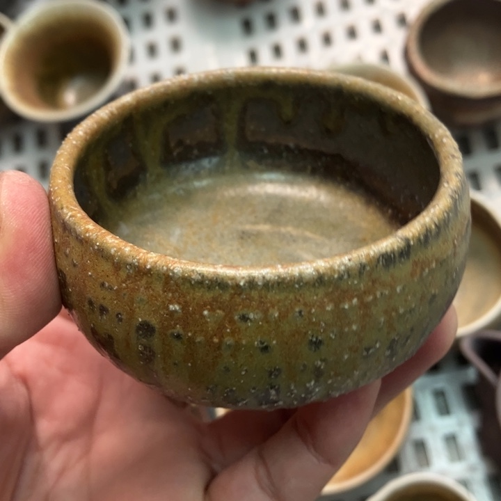 柴烧杯子宝瓶大放漏