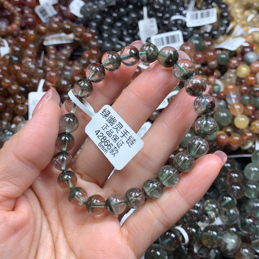 水晶手链未镶嵌天然