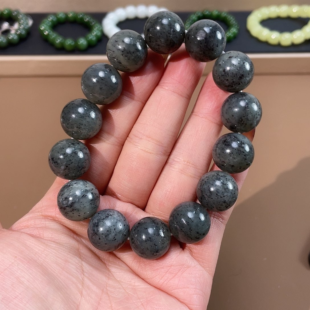 和田玉手链未镶嵌16