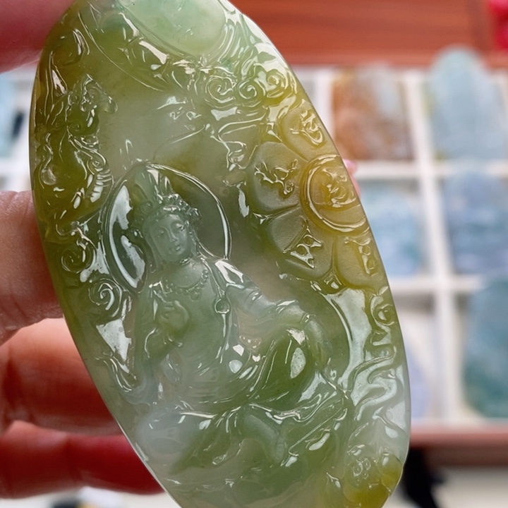 颈饰未镶嵌翡翠翡翠